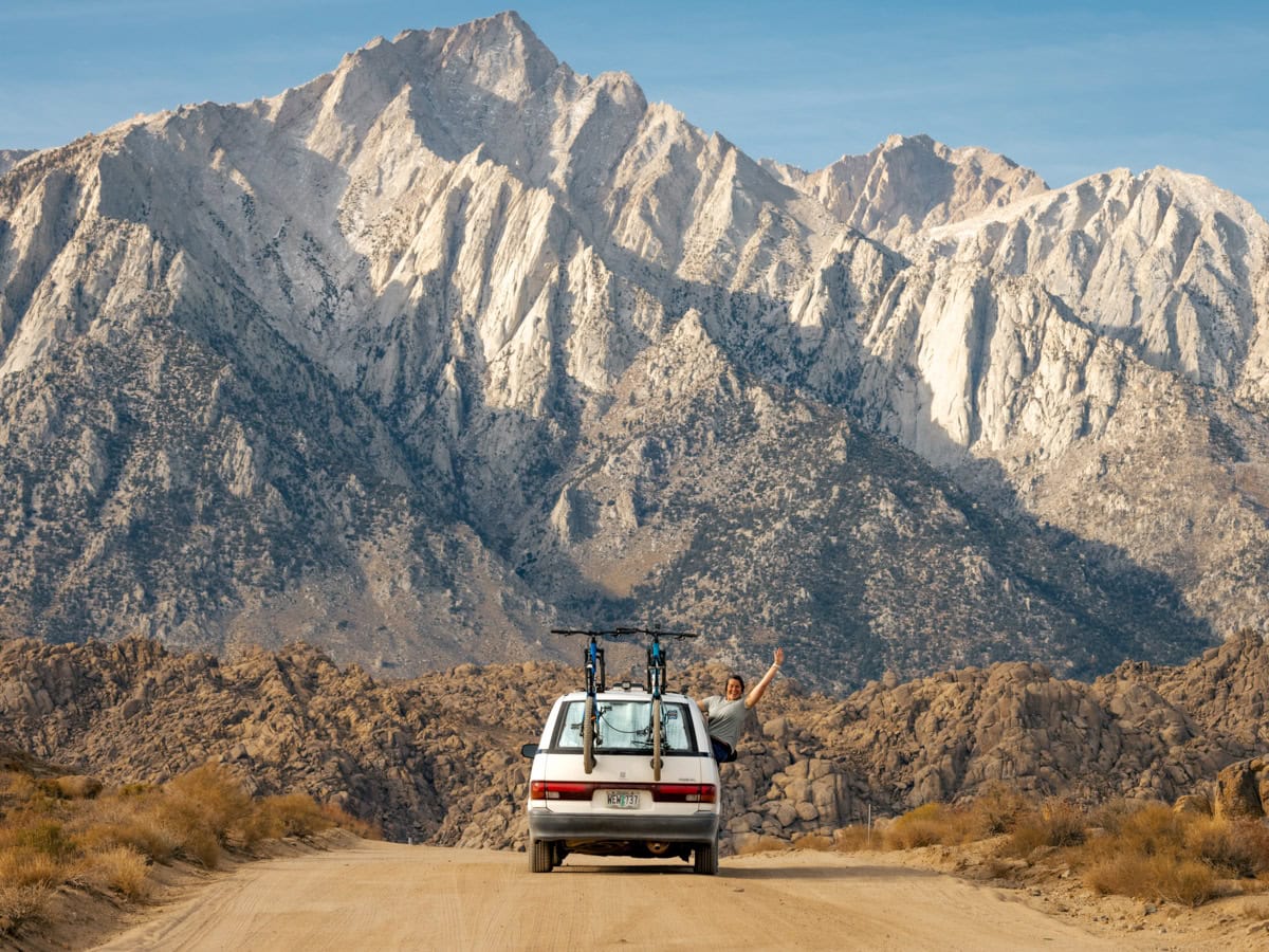 Minivan camper conversion on a road trip captions ideas would be marvelous mountains.